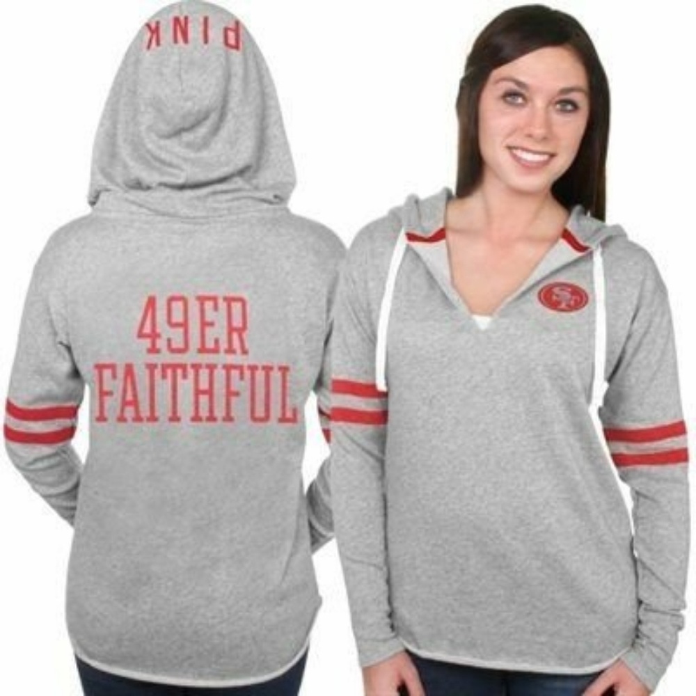 new tunic 49ers pink Victoria's secret  small
